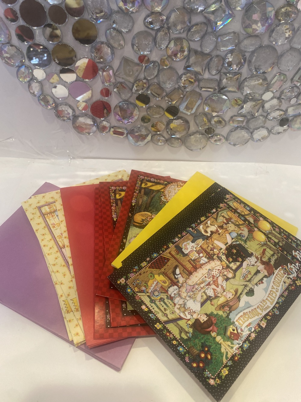 Mary Engelbreit Friendship Greeting Cards Mixed Lot of 10 with Envelopes Colorfu